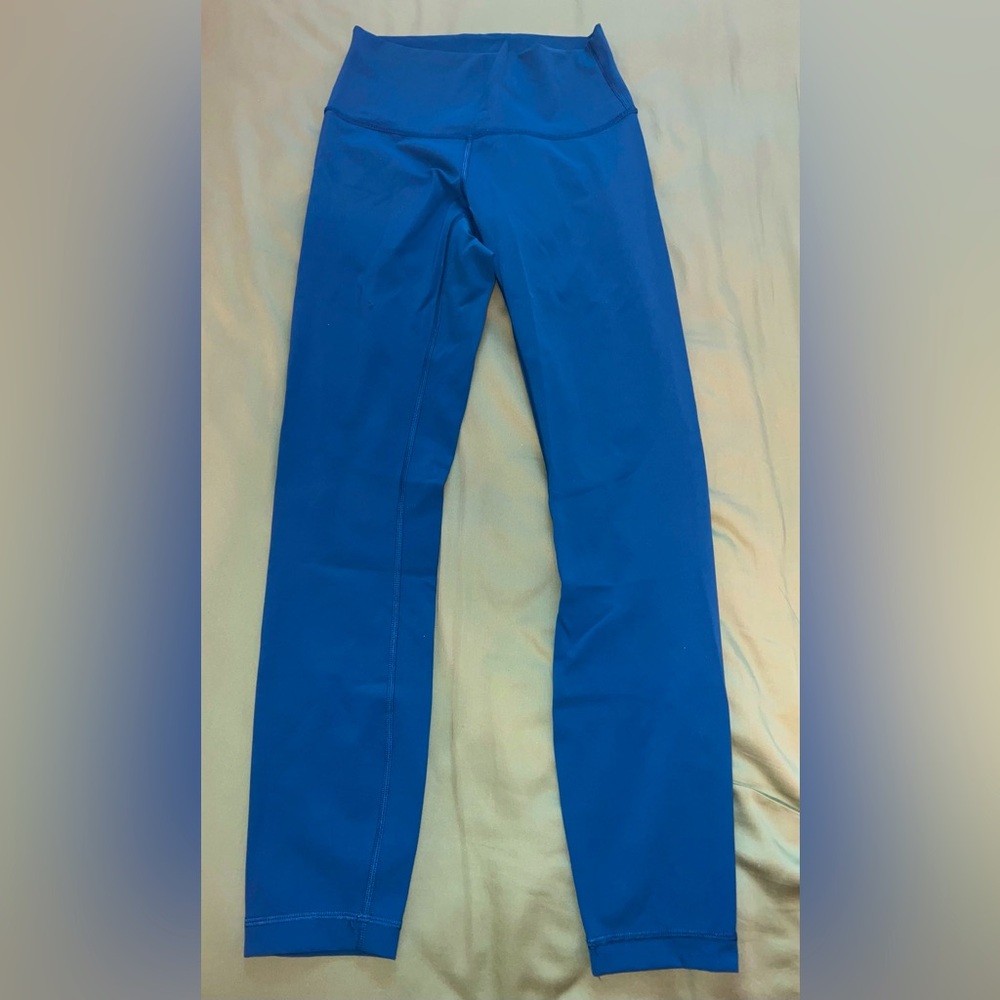 Lululemon Wunder Under High-Rise Tight 25" *Full-On Luxtreme, Deep Marine *FLAW